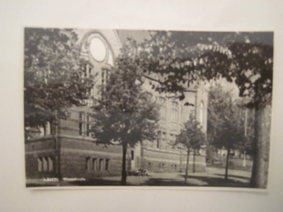 VANHA Postikortti Lahti 1950-l Alkup.Mallikappale
