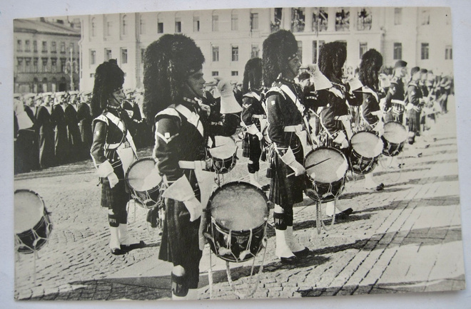 VANHA Postikortti Helsinki Englantilaiset Päivät 1933