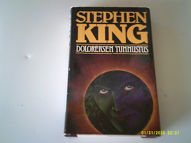 Stephen King: Doloreksen tunnustus; p. 1993; 1.p