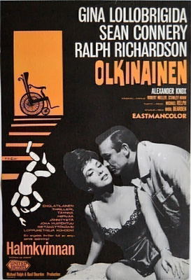 Elokuvajuliste: Olkinainen (Sean Connery, Gina Lollobrigida)