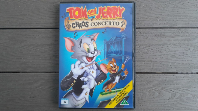 DVD: Tom and Jerry Chaos Concerto / Kaoottinen Konsertto