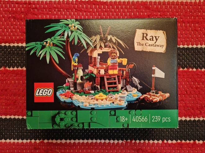 Lego Ideas- Ray the Castaway (40566) (uusi)
