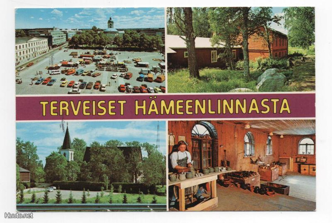 HÄMEENLINNA: Terveiset (monikuvakortti)