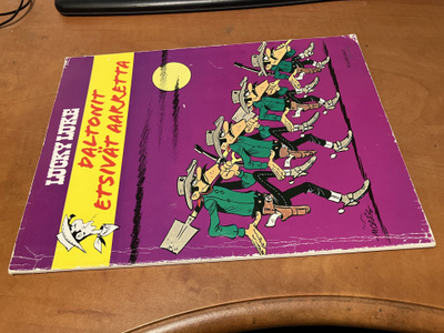 LUCKY LUKE DALTONIT ETSIVÄT AARRETTA