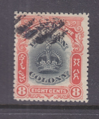 Labuan 1902 8 c vanhaa