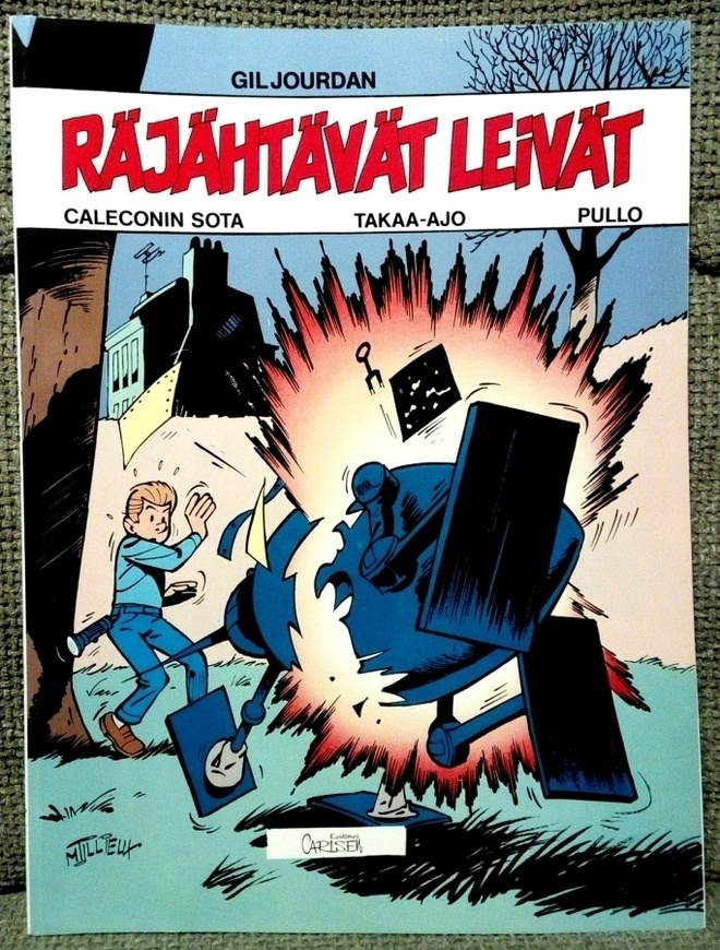 Gil Jourdan Räjähtävät leivät , lukematon