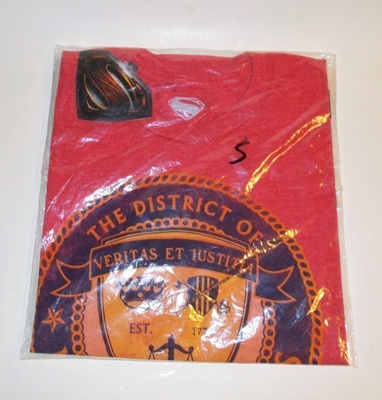 SUPERMAN (METROPOLIS POLICE DEPARTMENT LOGO T-PAITA) UUSI
