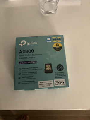 TP-LINK Archer TX10UB Nano USB WiFi 6 adapteri, uusi