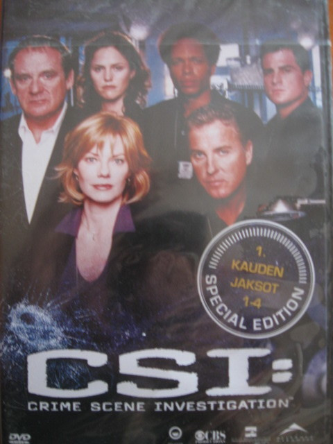 CSI: CRIME SCENE INVESTIGATION 1. KAUSI DVD JAKSOT 1-4