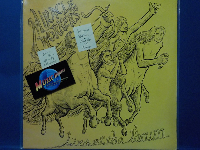 MIRACLE WORKERS - LIVE AT THE FORUM - EU 1988 M-/M- LP