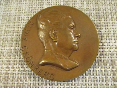 Aline Grönberg mitali 1949 / Gerda Qvist.