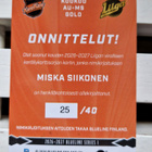 Miska Siikonen Blueline 26/27 Nimmari 25/40 Gold - pikkukuva 2
