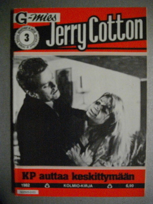 Jerry Cotton 3/1982: KP auttaa keskittymään (16.3)