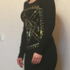 Luxestar musta / kultainen neule L/XL - pikkukuva 3