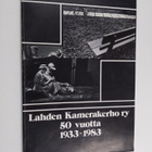 Lahden Kamerakerho ry 50 vuotta 1933-1983 - pikkukuva 1
