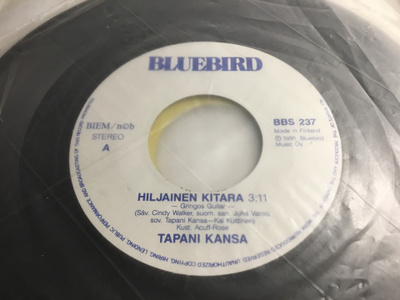 Tapani Kansa Hiljainen kitara single 1991