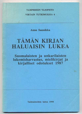 Tämän kirjan haluaisin lukea: Suomalaisten ja unkarilaisten