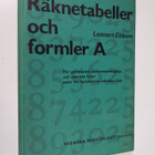 Lennart Ekbom : Räknetabeller och formler A - pikkukuva 1