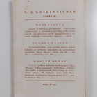 V. A. Koskenniemi : Matkasauva - pikkukuva 2