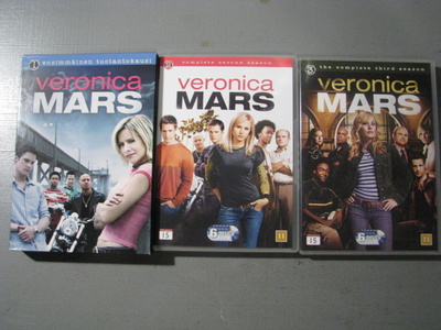 VERONICA MARS  (1. - 3. tuotantokaudet , koko sarja + elok )