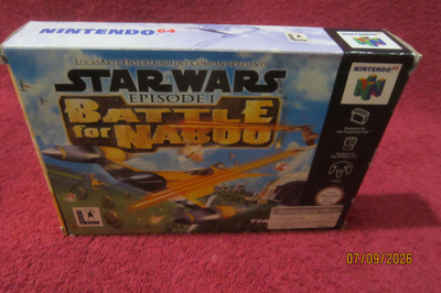 N64 - Star Wars Episode I: Battle for Naboo (CIB)