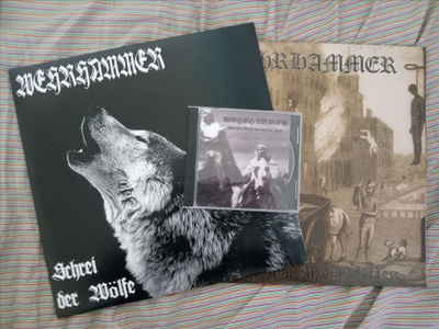 wehrhammer vinyyliä + CDr