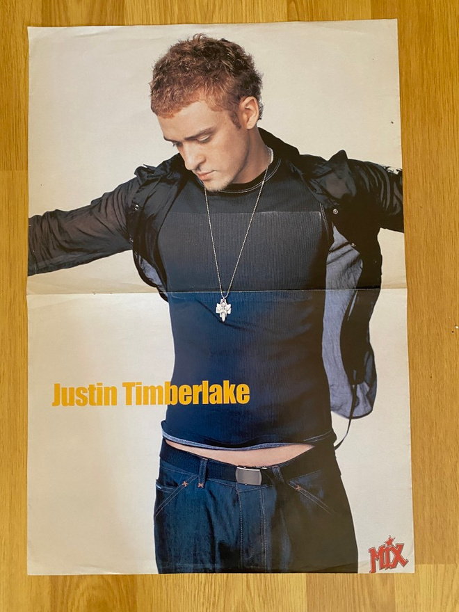 Justin Timberlake juliste ja tarra 