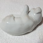 posliini Koira figuuri vintage - pikkukuva 2