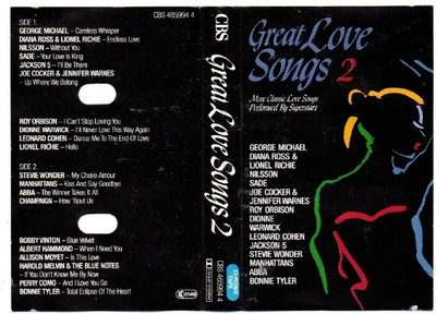 Great love songs 2 c-kasetti