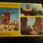 KRISTIINANKAUPUNKI 1979 KULKENUT KORTTI - pikkukuva 1