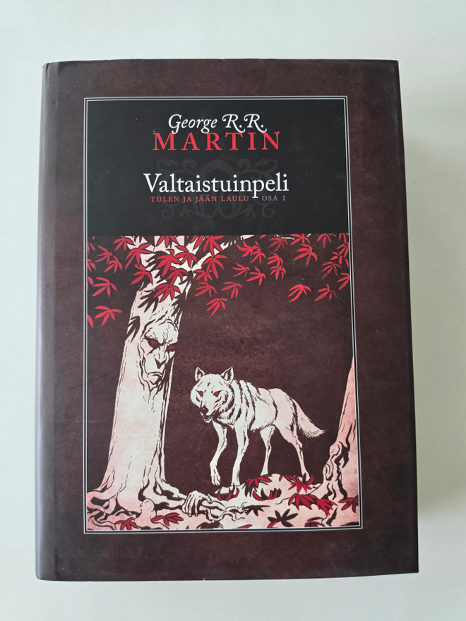 Valtaistuinpeli: Tulen ja Jään Laulu osa 1, kovakantinen