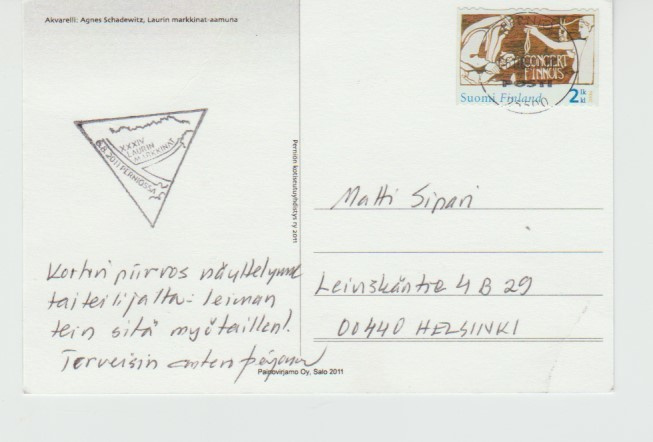 2011, ERIKOISLEIMA ,PERNIÖ, LAURIN MARKKINAT