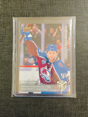 Mikko Rantanen - 22-23 UD Game Dated Moments /599