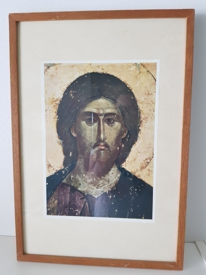 Uskonnollinen Ikoni Taulu / Kristus Kaikkivaltias