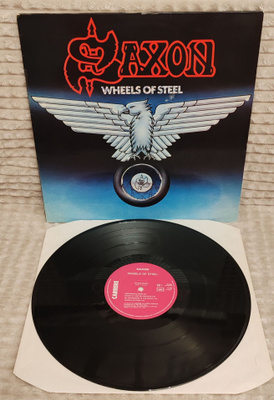 Saxon Wheels Of Steel lp