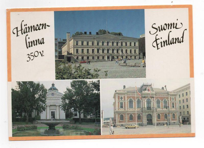 HÄMEENLINNA: lääninhallitus, kirkko ja raatihuone