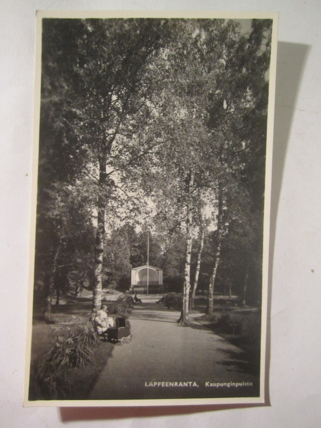 VANHA Postikortti Lappeenranta 1950-l Alkup.Mallikappale