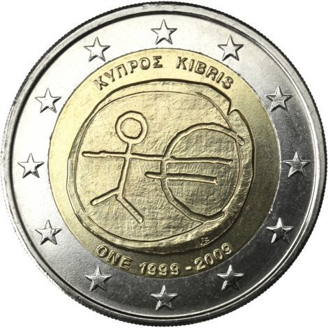 Kypros 2009 2 € EMU UNC