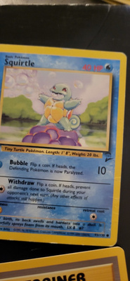 Squirtle #93 Base set 2 (BS2) card