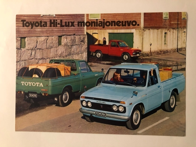 Myyntiesite - Toyota Hi-lux - 5/1972