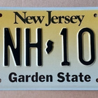 New Jersey USA rekisterikilpi verotarra 2001 Garden State - pikkukuva 1
