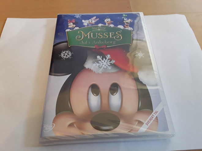 Musses Jul i Ankeborg - SW/SF Region 2 DVD (Disney DVD)