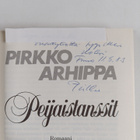 Pirkko Arhippa : Peijaistanssit : romaani (signeerattu, t... - pikkukuva 3