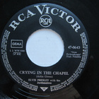 Elvis Presley Crying In The Chapel 7" sinkku Saksa 1965 - pikkukuva 1