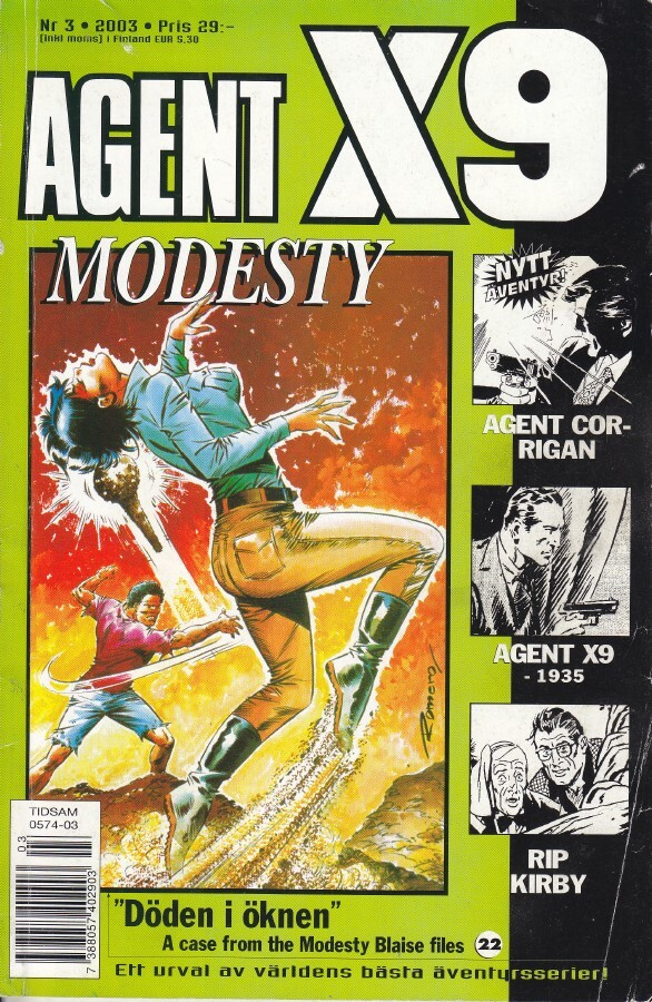 Agent X9 Nr.3/2003 Blaise Corrigan Kirby X9