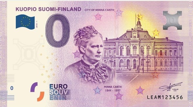 *NOLLA-EURO*2018*KUOPIO - MINNA CANTH*AITO EURO-SETELI*