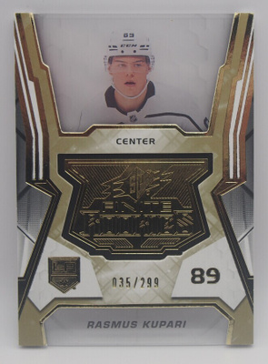 2021-22 SPx Finite rookies Gold Rasmus Kupari /299