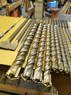 Tamo SDS-Max poranterät 11 kpl