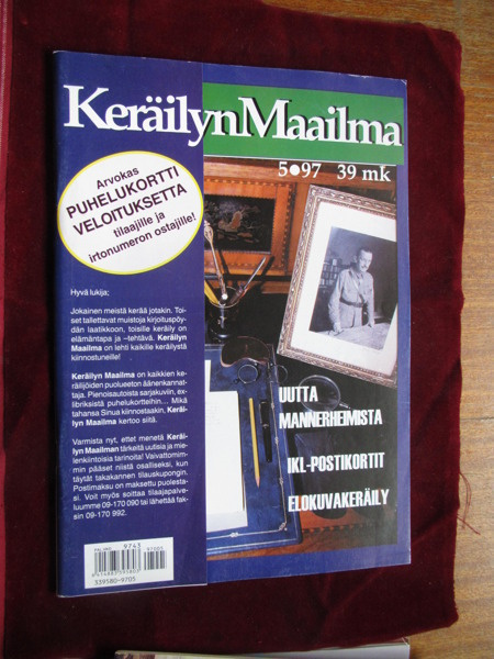 Keräilyn Maailma-lehti 5/97