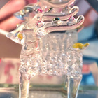 SULOINEN LASINEN MINIATYYRI PORO - pikkukuva 3